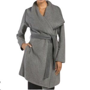 Nanette Lepore Wool Wrap Coat Size Large